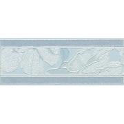 Бордюр Azulejos alcor Santorini Cenefa Fiore Azul